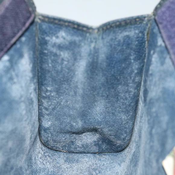 GUCCI GG Supreme Sherry Line Clutch Bag PVC Navy Red 89 01 032 Auth 66429 - Picture 11 of 16